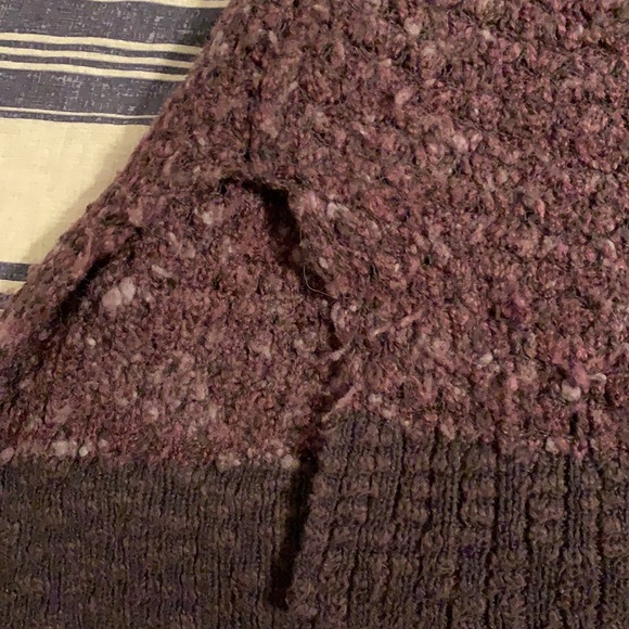 Free people purple sweater - Picture 3 of 4